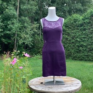 LAST CHANCE ✨ Lace cutout purple dress
